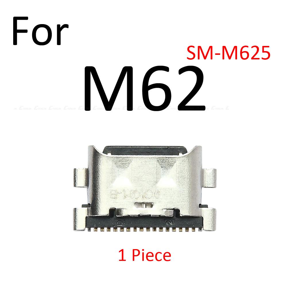 Đầu Cắm Sạc Micro USB Loại C Cho Samsung Galaxy M02 M12 M32 M42 M62 F02s F41 F62
