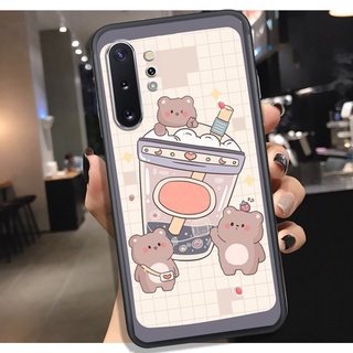 ỐP LƯNG SAMSUNG NOTE 8 - NOTE 9 - NOTE 10 - NOTE 10 PLUS , IN HÌNH GẤU & THỎ SIÊU CUTE.
