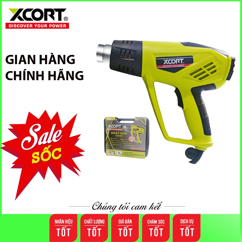Máy khò nhiệt cầm tay Máy khò màng co lõi đồng 100%