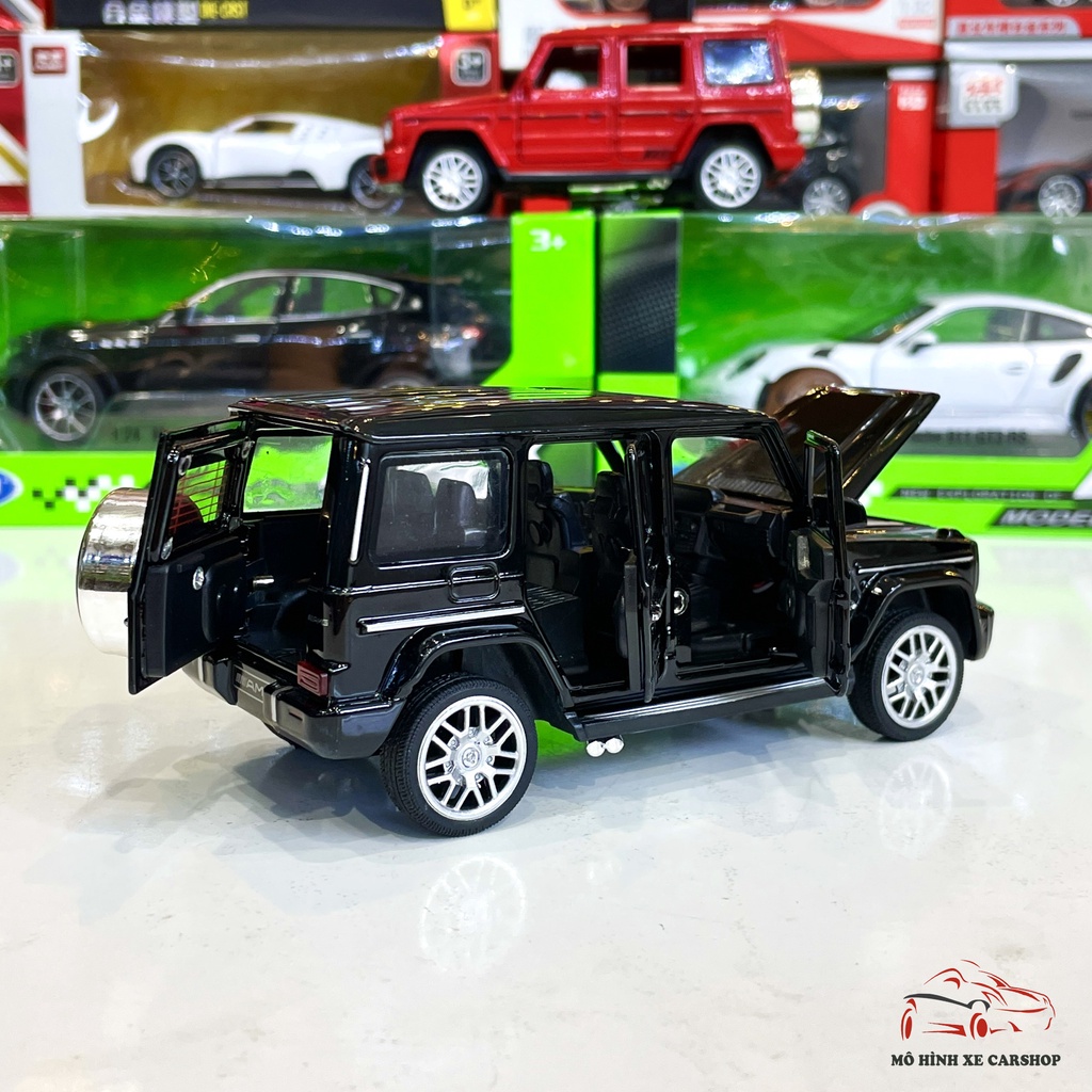 Xe mô hình hợp kim Mercedes-Benz G63 AMG tỉ lệ 1:32 màu đen