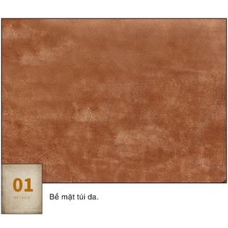 [ DA BÒ THẬT 100% ] TÚI CHÉO DA BÒ CÁ TÍNH DB85