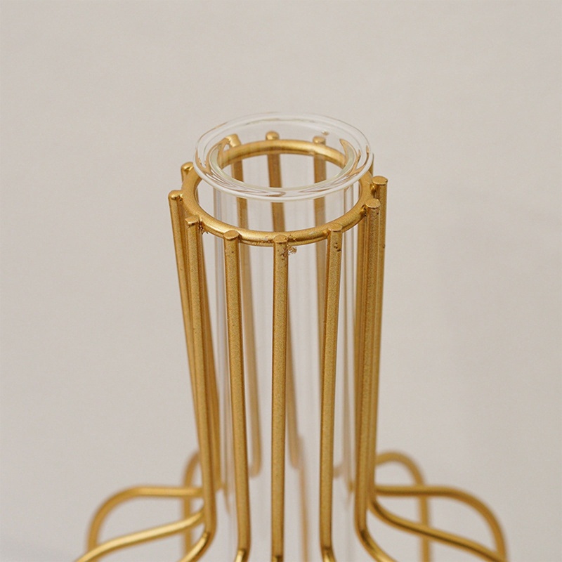 Chậu Kính Trồng Cây Bằng Sắt Phong Cách Bắc Âu Trang Trí Nội Thất