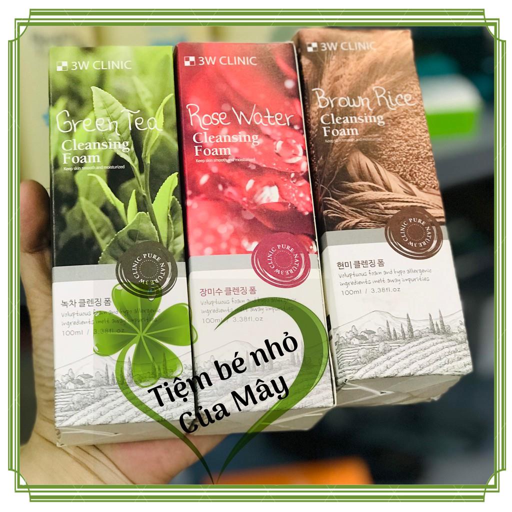 Sữa Rửa Mặt 3W Clinic 100ml Hàn Quốc
