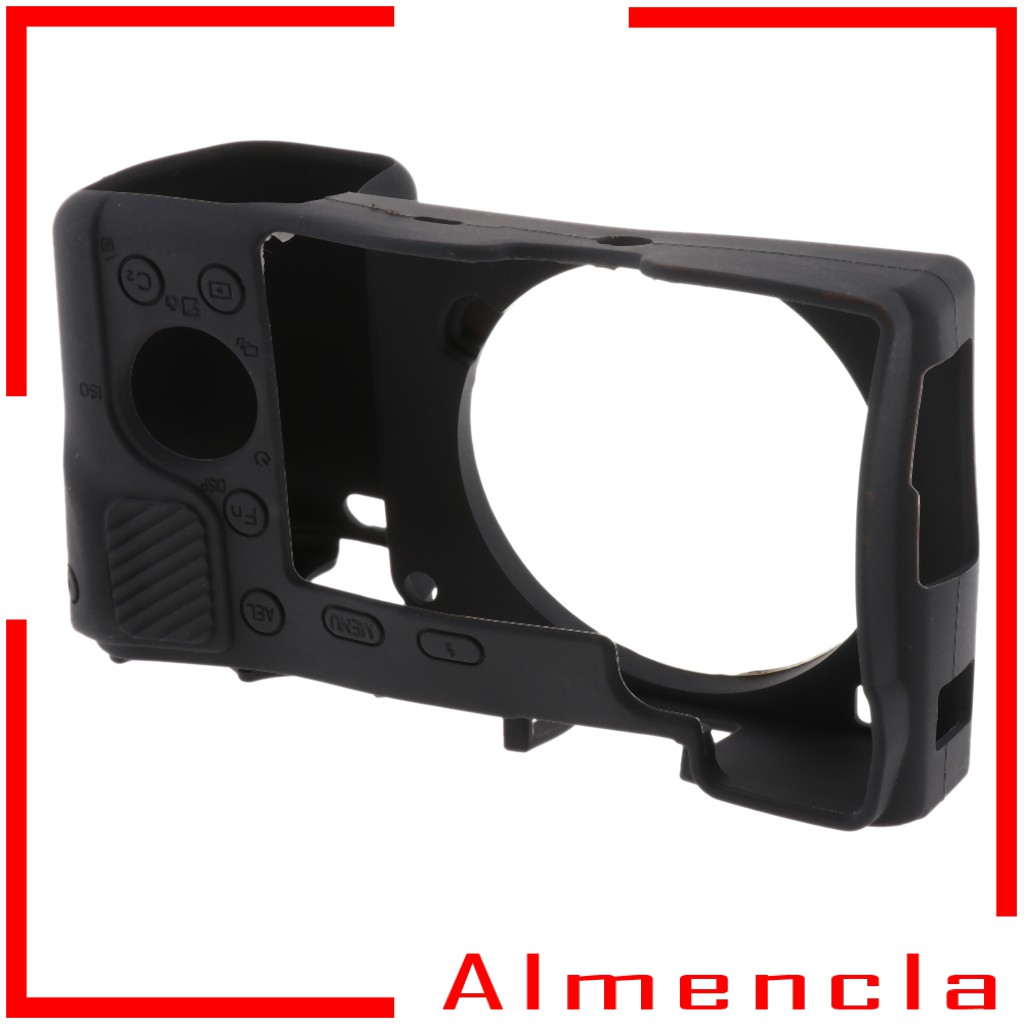 [ALMENCLA] Silicone Protective Housing Camera Case Body Frame Cover for Sony A6000