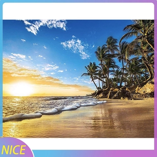 Bộ tranh sơn dầu trang trí tự làm hình cô gái, kích thước 40x50cm số 8