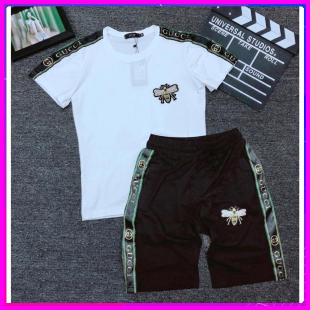 bộ hè ,bộ thể thao nam logo dây ong nhỏ | BigBuy360 - bigbuy360.vn