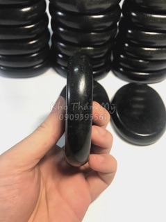 Đá nóng massage oval