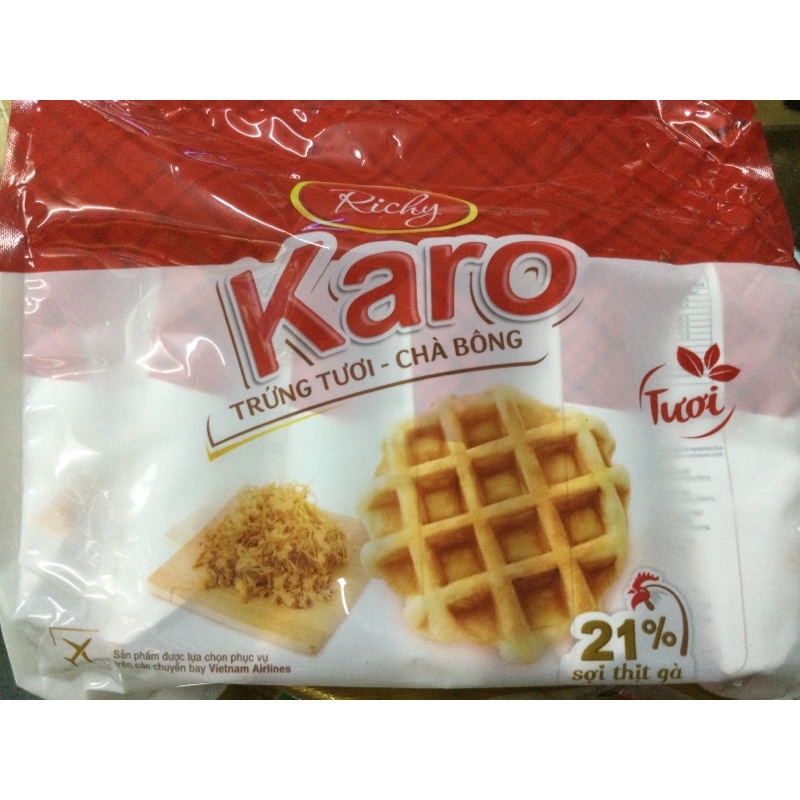 Bánh Karo chà bông