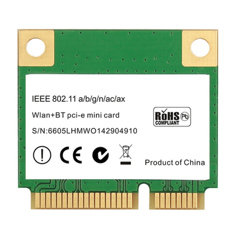 Card Wifi Không Dây Mini Pci-E 6 Ax200 2.4g + 5g | BigBuy360 - bigbuy360.vn