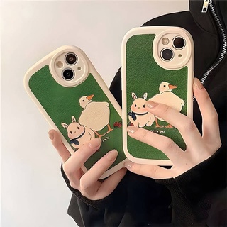 Ốp Điện Thoại Silicon Hình Vịt Dễ Thương Cho Iphone 6Plus/7 se 12/13/11pro 8maxr
