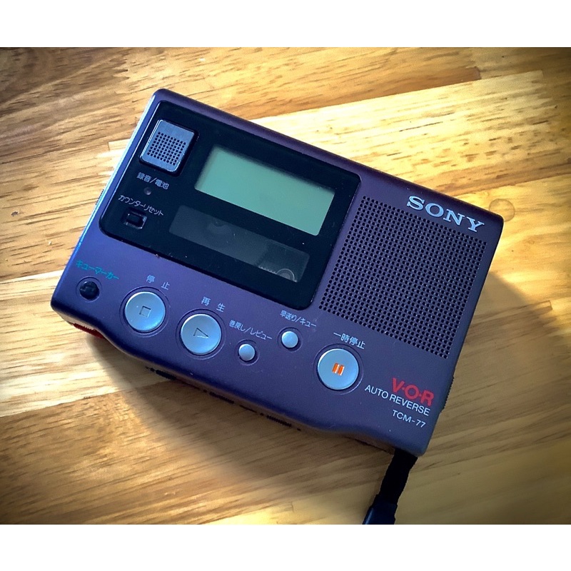 Máy cassette Sony TCM-77