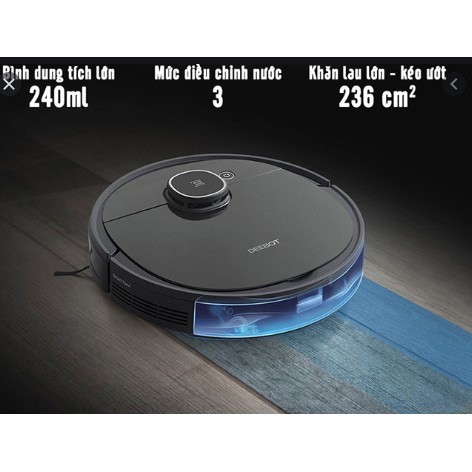 ROBOT LAU NHÀ HÚT BỤI ECOVACS DEEBOT T5 HERO_HÀNG MỚI 100%