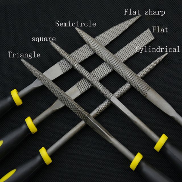 ❤️FREESHIP❤️ Bộ 6 dũa gỗ mini 180mm