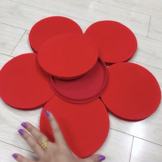 Hộp nhung tròn đựng kiềng cổ, đựng trang sức các cỡ