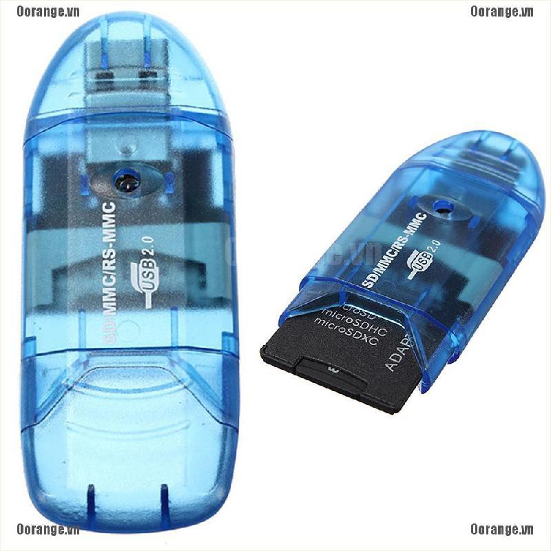 Đầu Đọc Thẻ Nhớ MMC SDHC TF Lên Đến 64GB
