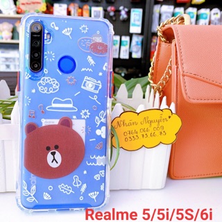 Ốp lưng realme 5/5i/5s/6i hình thú