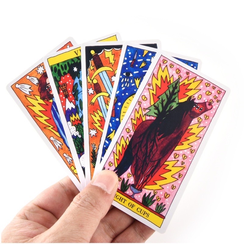 Bộ bài 78 lá Tarot del Fuego, Tác giả Ricardo Cavolo