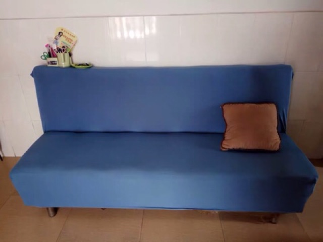 [CÓ SẴN] VẢI BỌC GHẾ SOFA GIƯỜNG - SOFA BED màu trơn sang trọng trang trí nội thất ghế 150-190cm