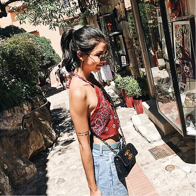 Áo yếm nữ họa tiết độc đáo | BigBuy360 - bigbuy360.vn