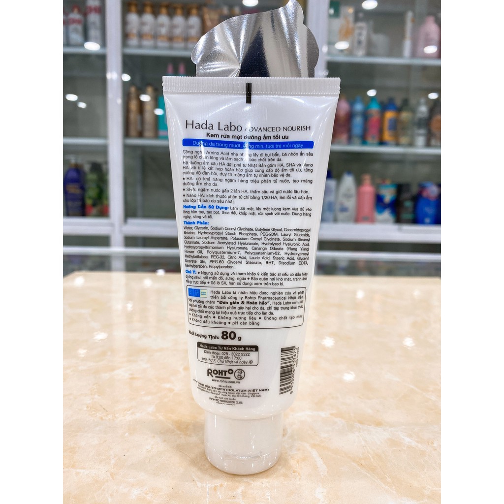 (80g) Sữa rửa mặt HADA LABO chính hãng công ty | BigBuy360 - bigbuy360.vn