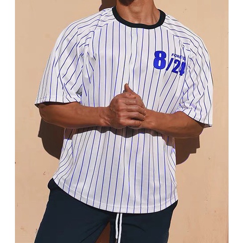 Áo thun Stee Sọc FOREVER 824 CVC - Giá sỉ Unisex
