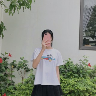 Áo thun nữ mickey,chất cotton siêu mịn đẹp