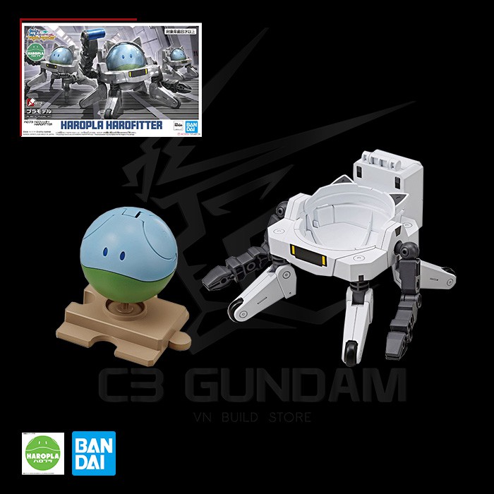 [CÓ SẴN] MÔ HÌNH GUNDAM BANDAI HAROPLA HARO FITTER 