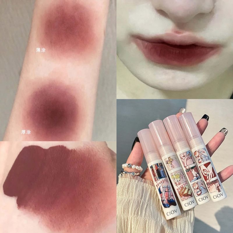 Son Môi Dạng Lỏng Giữ Ẩm Lâu Trôi Lên Màu Đẹp