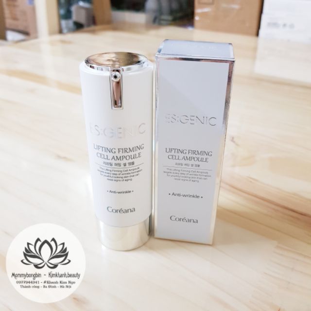 ️🎯 Tinh chất dưỡng trắng da ES:GENIC Lifting Firming Cell Ampoule.