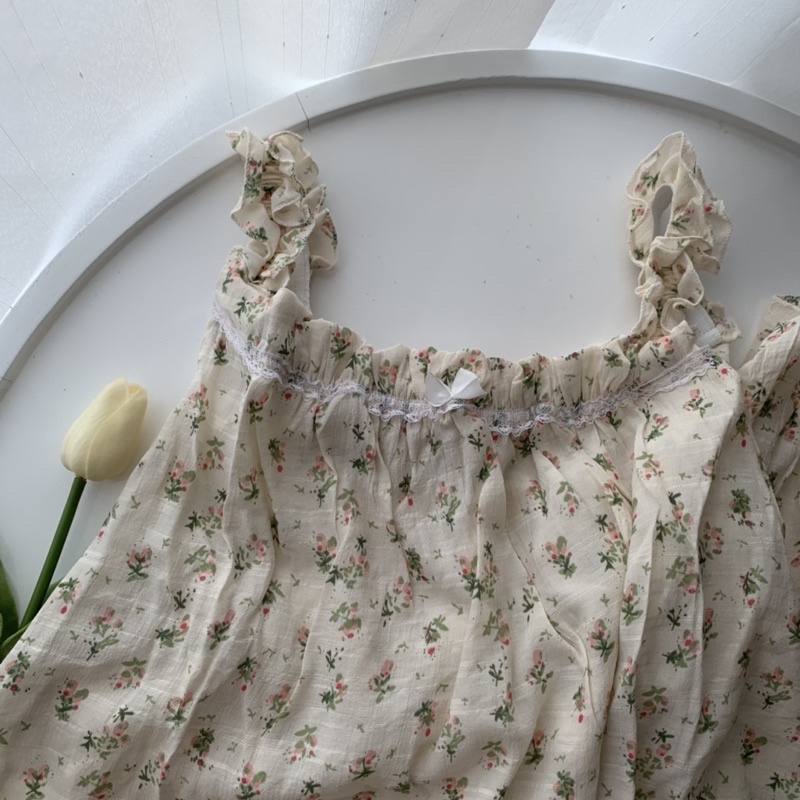 Váy ngủ hoa nhí V12 | BigBuy360 - bigbuy360.vn