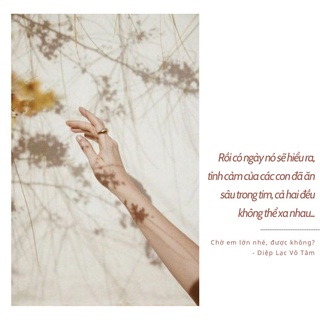 Sách - Chờ em lớn nhé được không