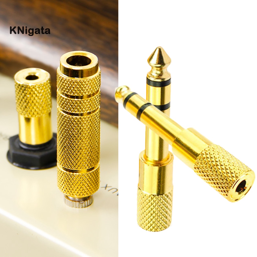 Đầu Nối Chuyển Đổi Giắc Cắm 3.5mm Sang 6.5mm / 6.5mm Sang 3.5mm Chuyên Dụng Cho Đàn Guitar Điện