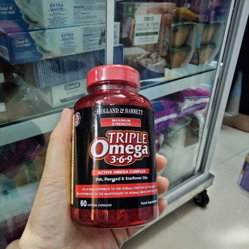Triple Omega 3-6-9 tốt cho tim mạch, trị não