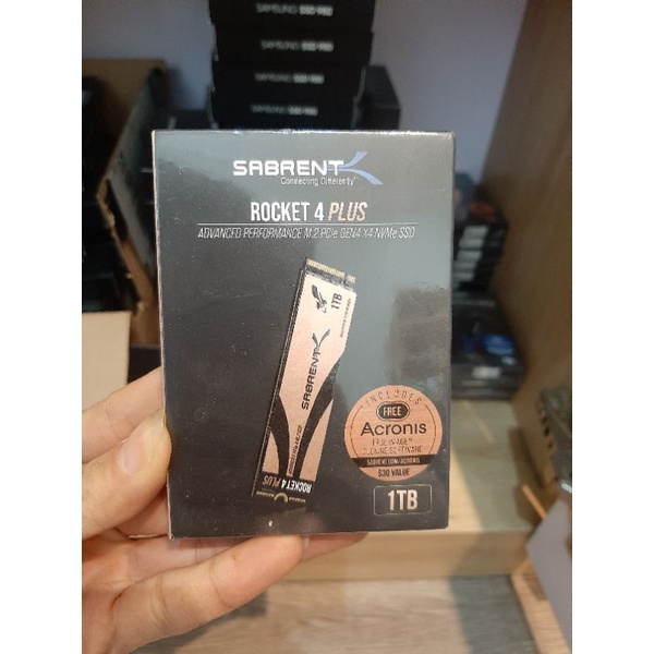 Ổ cứng SSD M2 PCle SABRENT Rocket Gen 3 /Gen4 - 1TB NVMe 2280 - Bảo hành 36 tháng