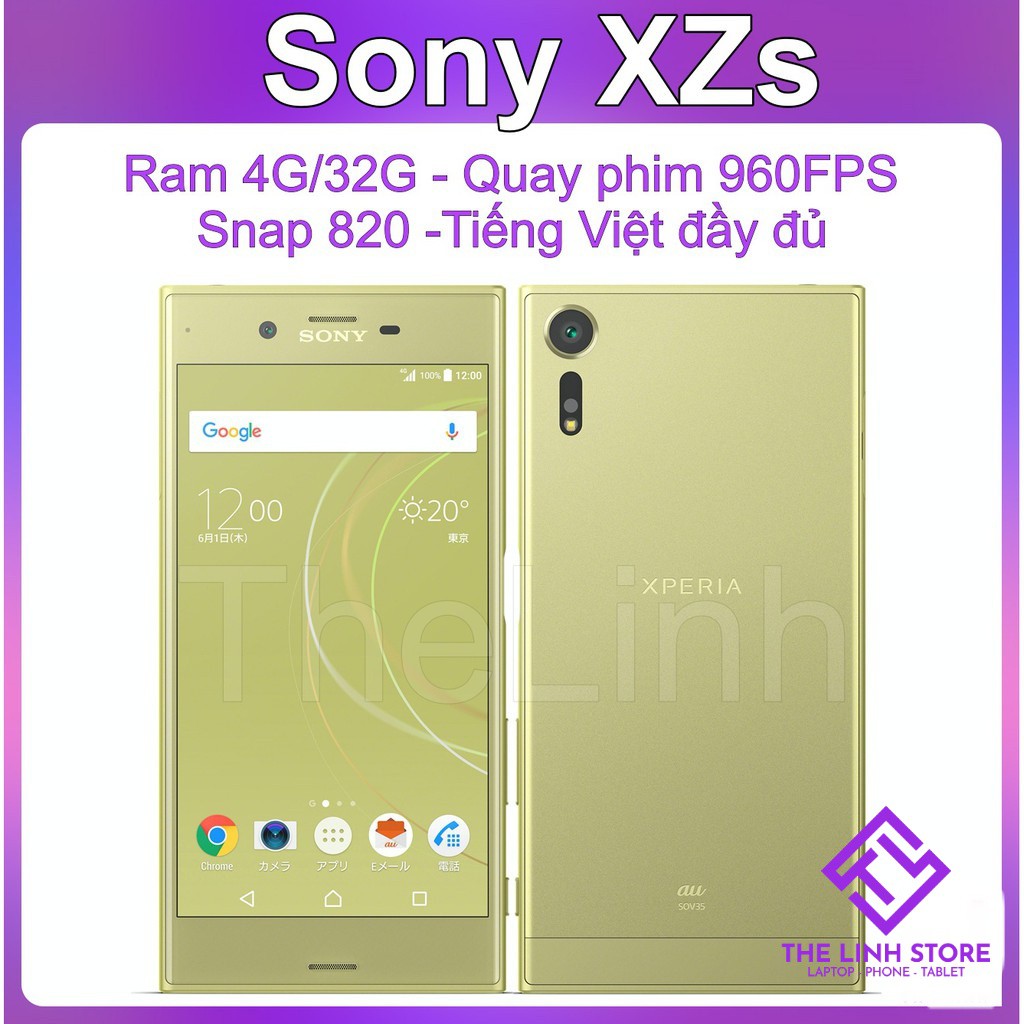 [Mã SKAMA8 giảm 8% đơn 300K] [Mã 88ELSALE hoàn 7% đơn 300K] Điện thoại Sony Xperia XZs ram 4G+32G - Quay phim 960FPS