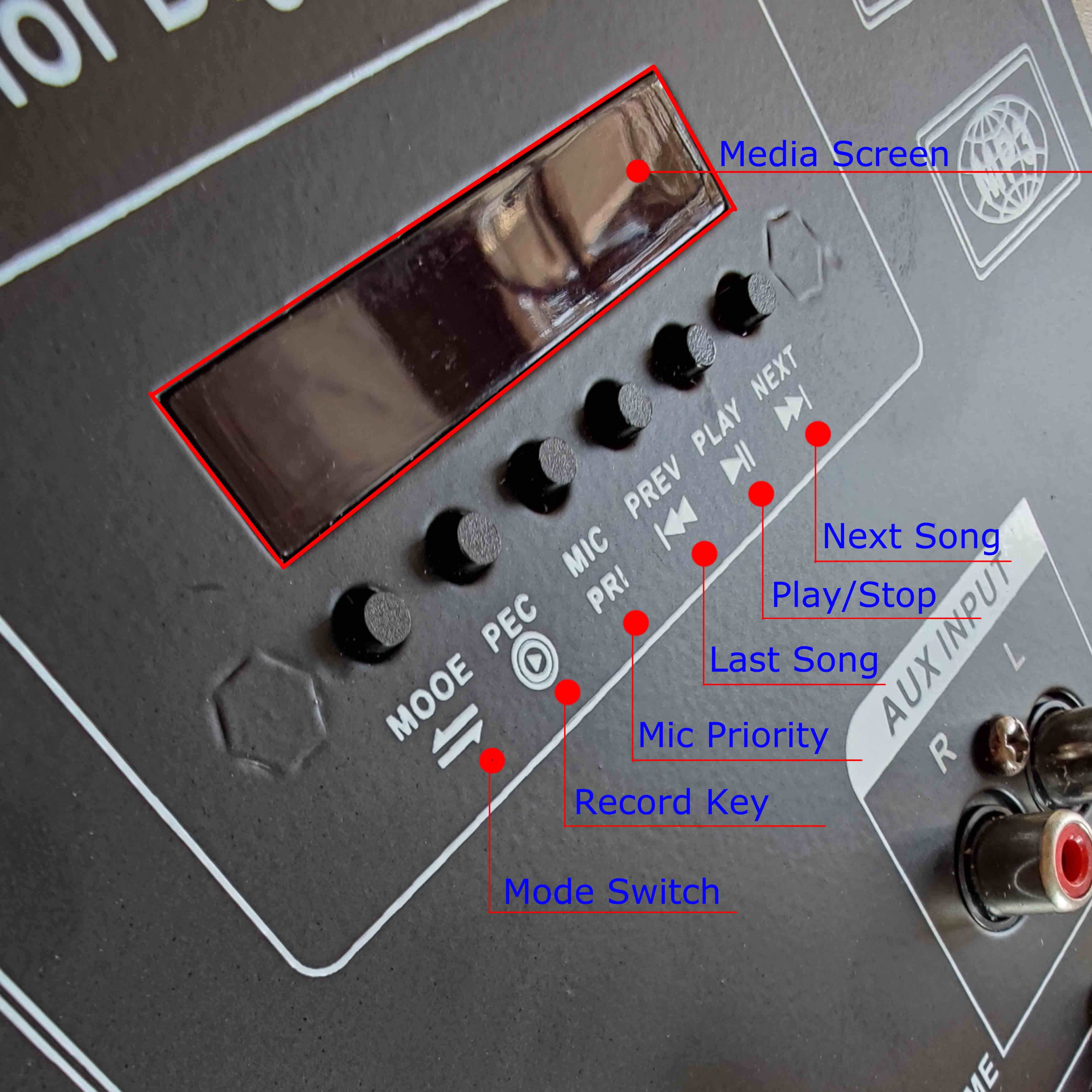 Bảng mạch khuếch đại âm thanh kỹ thuật số AC 220V 9V 80w cho loa 8-12 Inch
