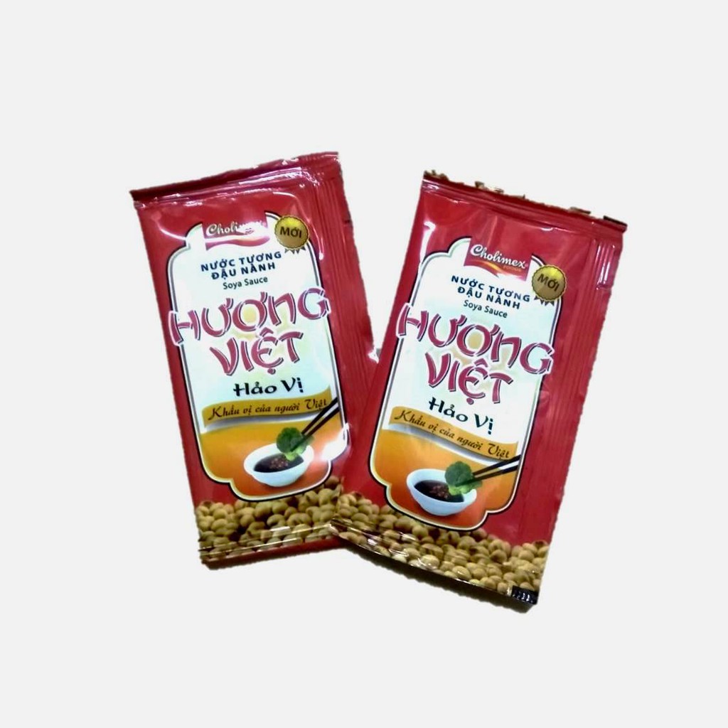 Combo 50 gói nhỏ Nước tương Hương Việt