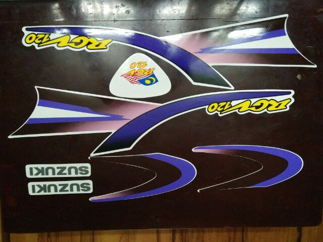 Bộ tem suzuki sport 2000 màu tím