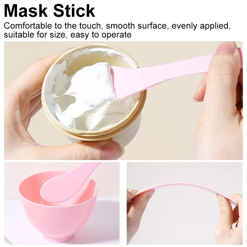 Bộ Dụng Cụ Trộn Đắp Mặt Nạ 4 Trong 1 Gồm 6 Món Tiện Dụng