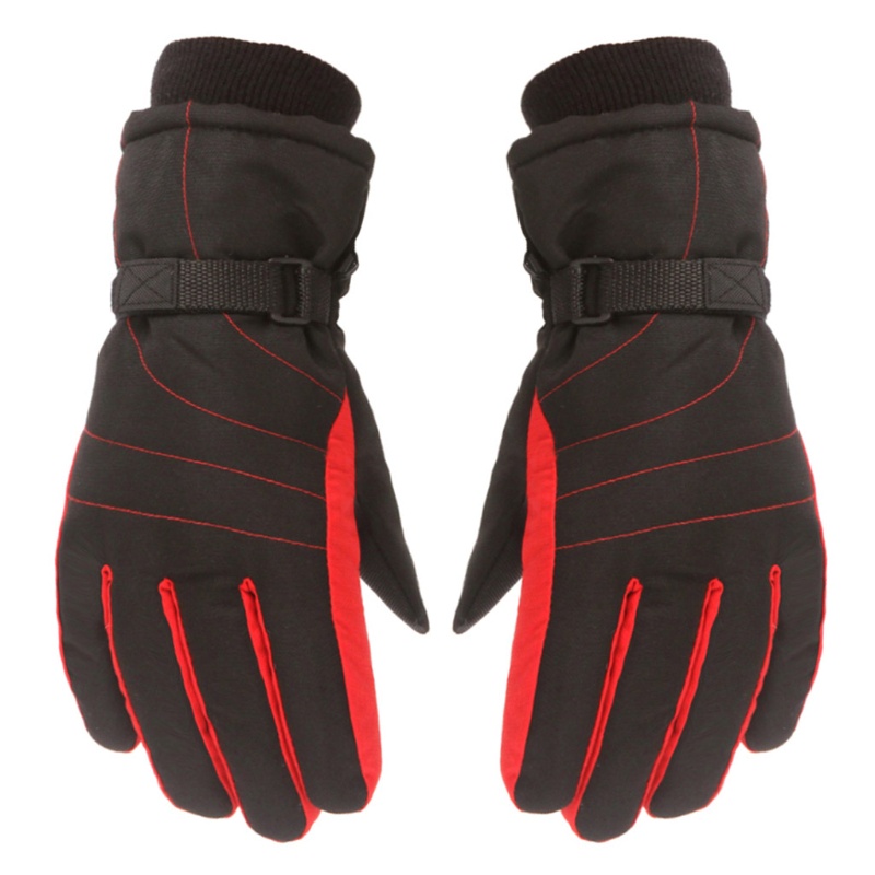 Găng Tay Dày Dặn Chống Gió Chống Thấm Nước Giữ Ấm Cho Bé Khi Chơi Thể Thao