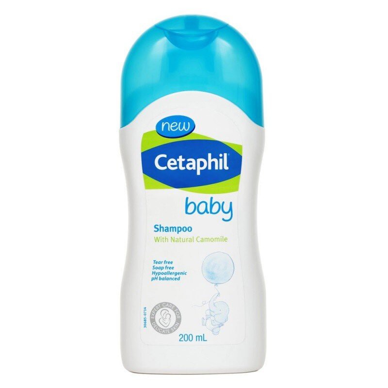 Cetaphil Dầu Gội Làm Sạch, Bảo Vệ Da Dầu Nhạy Cảm Cho Bé Baby Shampoo 200ml