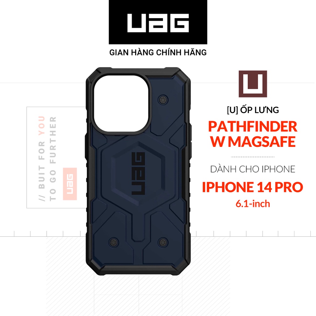 Ốp Lưng UAG PATHFINDER w MAGSAFE Cho iPhone 14 Pro [6.1 INCH]