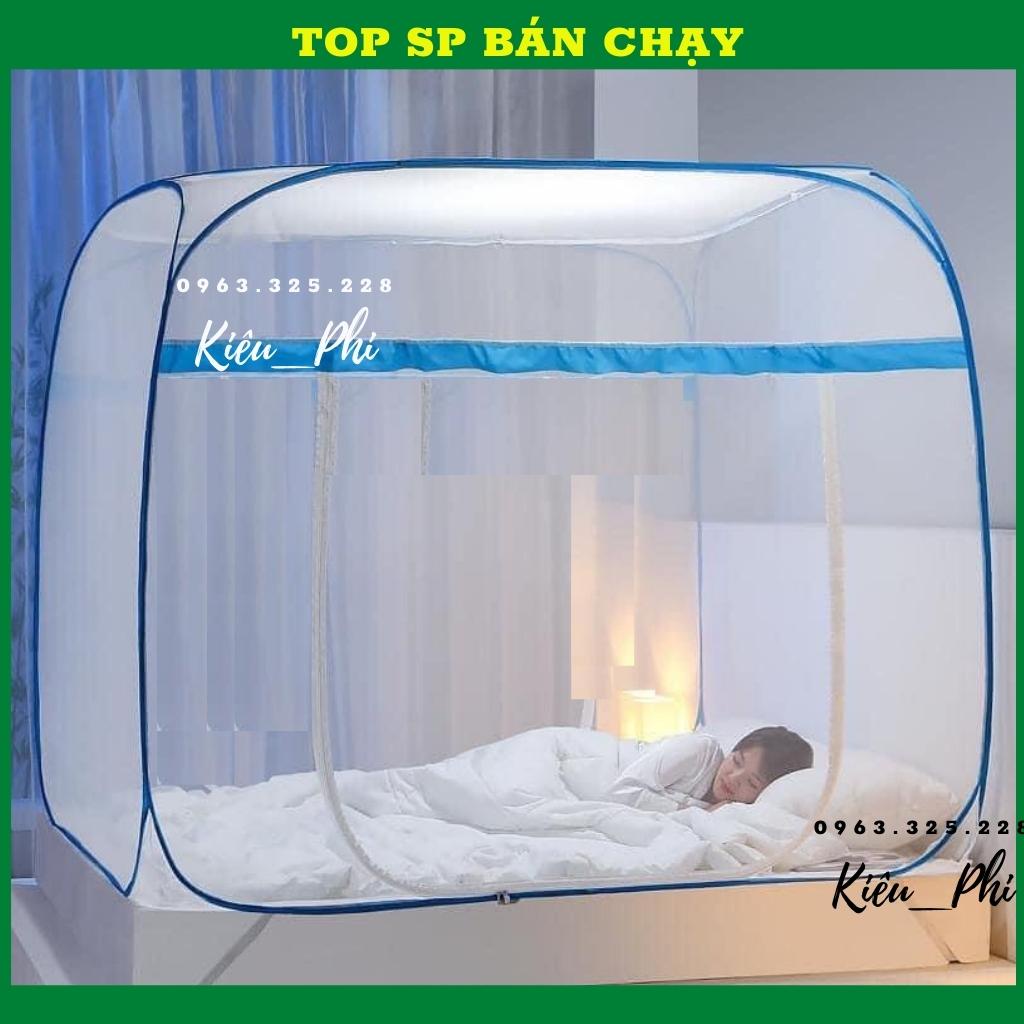 Mùng khung Chụp Tự Bung Cao Cấp Người Lớn Màn Chụp Tự Bung Đỉnh Chóp, Vuông Thông Minh Chống Muỗi