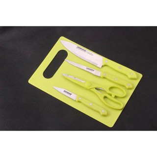 Bộ dao kèm thớt 5 món