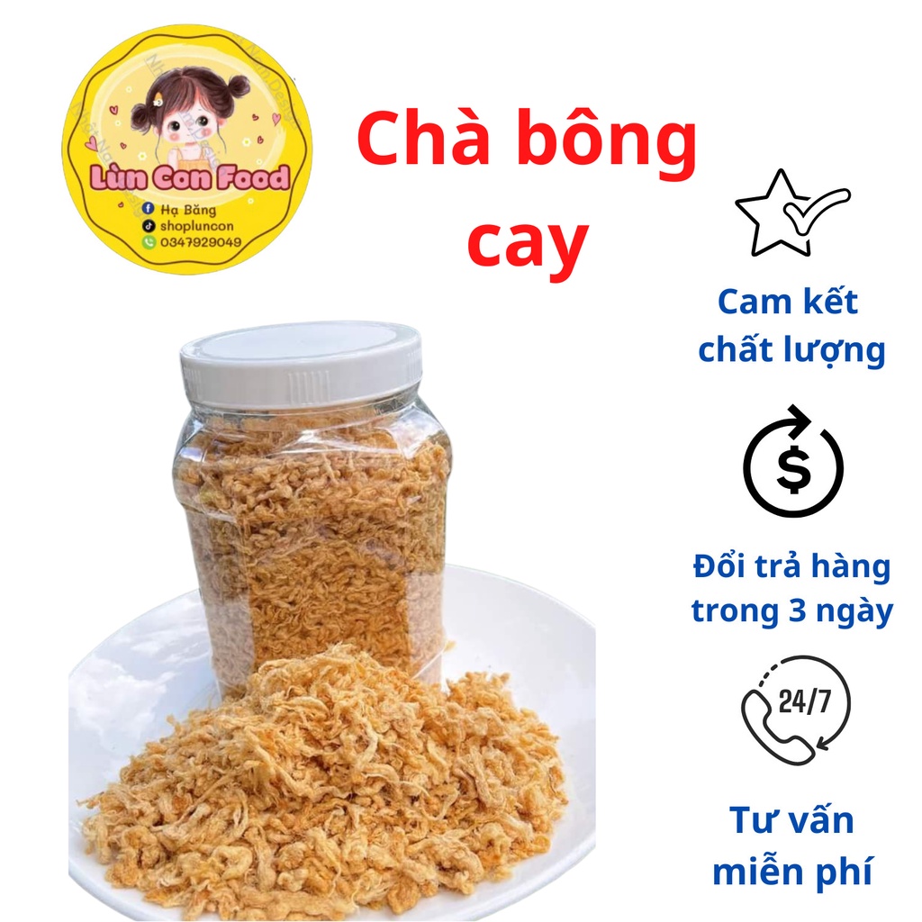 CHÀ BÔNG CAY ĂN KÈM XÔI , BÁNH MÌ , CƠM SIÊU NGON - Lùn Con Food