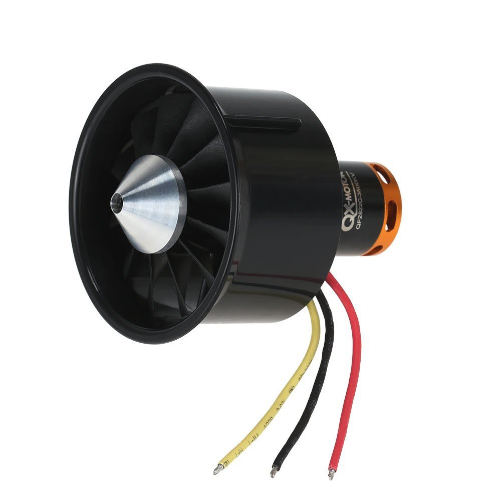 64mm Ducted fan 12 Blades EDF QF2822 3500KV