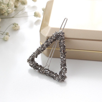 Kẹp Tóc Đính Đá Pha Lê Phong Cách Hàn Quốc Kiểu Dáng Mới