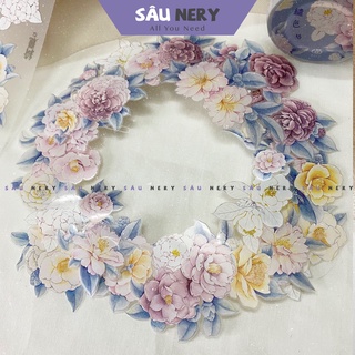 Sâu Nery - Washi tape hoa Camellia by Loi Design
