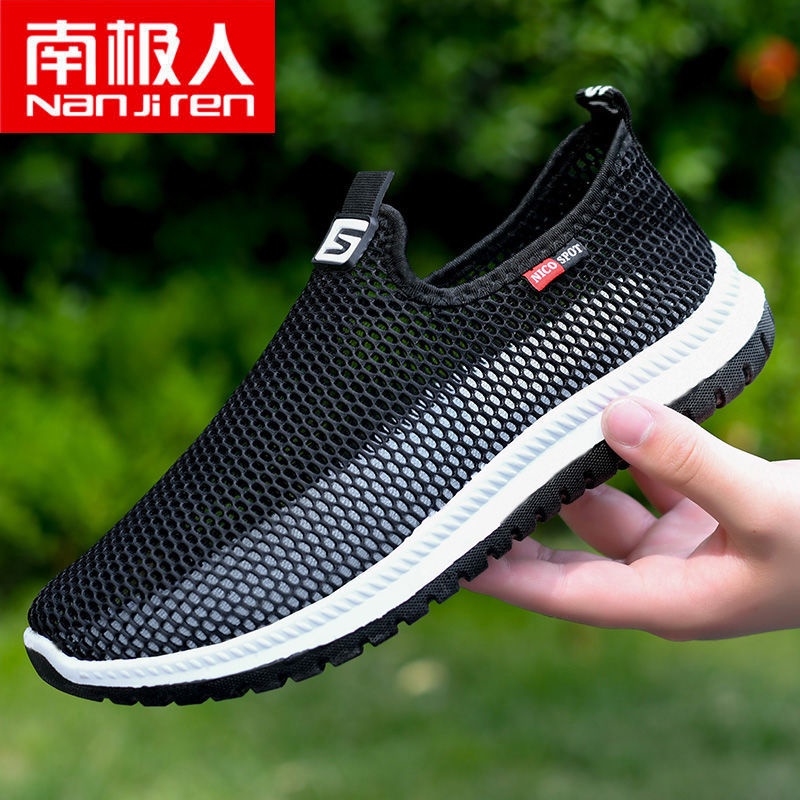 Giày Lưới Thoáng Khí Phong Cách Thể Thao Thời Trang Mùa Hè Cho Nam