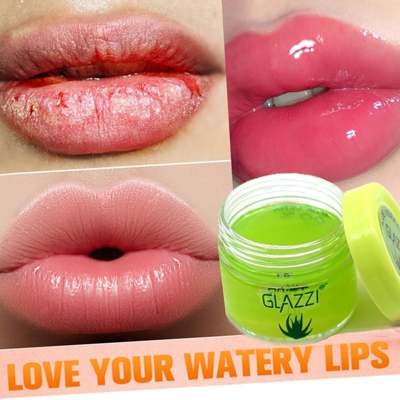 Mặt Nạ Môi Lô Hội Tự Nhiên Dưỡng Ẩm Chống Khô Tẩy Tế Bào Chết